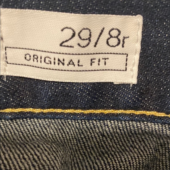 GAP Blue Straight Jeans Classic Style - Picture 10 of 10